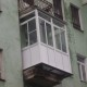 балкон от плиты до плиты с выносом